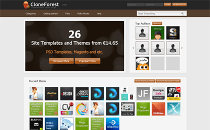 cloneforest اسکریپت سایت Theme Forest