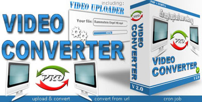convertor video v2 اسکریپت تبدیل فایل های ویدئویی آنلاین  ffmpeg video converter نسخه 2