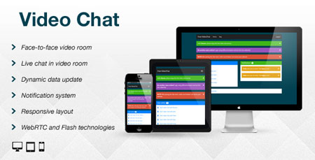اسکریپت چت و گفتگوی آنلاین ویدئویی Video Chat نسخه 2.0.38